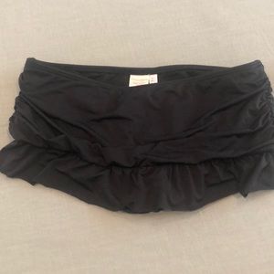 Kenneth Cole black bathing suit bottom (skirt)